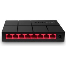 Fimer MS108G, 8-Port 10/100/1,000 Mbps Masaüstü Switch