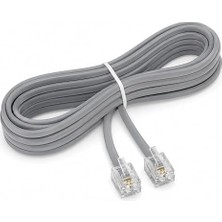 Fimer PX-KKT20 2CX0.10MMX7 20 Metre Adsl RJ11 Telefon Kablosu Gri, Adsl, Vdsl 2 Canlı Kablo
