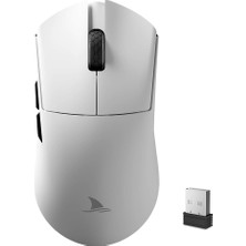 Fimer M3V2 8k Kablosuz Oyun Faresi, Üç Modlu 2.4g/usb-C/bluetooth Fare 26000DPI'YE Kadar, PAW3395 Optik Sensör Hafif 58G, 5 Programlanabilir Düğme, Dizüstü Bilgisayar, Pc, Windows, Mac Için