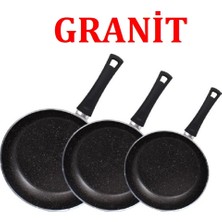 Fimer 3lü Granit Tava Seti 18-22-26CM