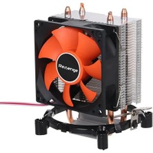 Fimer Cold Ice 65 Intel Amd Uyumlu Bakır Borulu Alüminyum Heatsinkli Cpu Soğutucu Işlemci Fanı