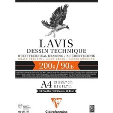 Fimer Lavıs Dessın Technıque A4 200 Gr. Çizim Defteri 3417