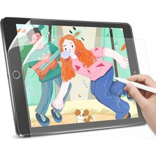 Fimer Davın Ipad 10.2 7-8-9. Nesil Paper Like Kağıt Hissi Kaymaz Yüzey Pet Mat Ekran Koruyucu Çizim Için Ekran Koruyucu