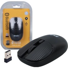 Fimer 1000 Dpı 2.4ghz Kablosuz Bluetooth Mouse, Hello, 3 Butonlu,