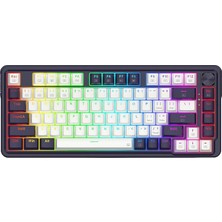 Fimer Ucal Pro K673WB-RGB-PRO Siyah Kablosuz Klavye