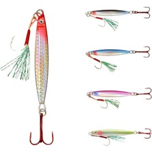 Fimer Shore Pro 80G - 98MM -5 Adet Jig - Palamut Lüfer Levrek Turna Için Jig Yem
