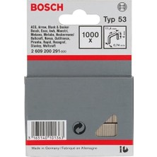 Fimer Professional Accessories Zımba Teli, Gri, 1000 Adet