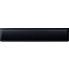 Fimer Wrist Rest - Bilek Desteği Ergonomik Suni Deri Klavye Bilek Desteği (Peluş Deri Yastık, Kaymaz Lastik Ayaklar, Tüm Tam Boyutlu Klavyelerle Uyumlu) Siyah