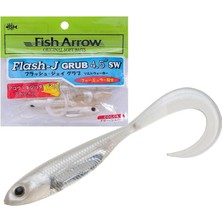 Fimer Arrow Flash-J Grub Sw 4.5" (5 Adet/paket) #109 Glow/silver Olta
