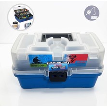 Fimer Inch Balıkçı Takım Çantası -Bardaklık & Telefon Bölmeli Profesyonel Organizer