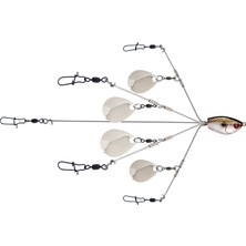 Fimer Yumbrella Flash Mob Junior Ultra Hafif Colorado Blade Multi-Lure Rig