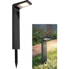 Fimer Enerjili Bahçe Lambası, Modern Tasarım, IP54 Su Geçirmez Heroled Dış Mekan Solar Aydınlatma, 200 Lümen 3200K Gün Işığı, 2200MAH Batarya, 2 Modlu Sokak ve Yol Lambası