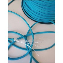 Fimer 550 4mm 7 Çekirdek Outdoor Bileklik Çadır Kamp Ipi 5 Metre 0016 Turkuaz Tek Ebat