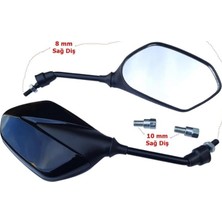 Fimer Honda Activa 125 ile Uyumlu S Tipi Ayna Aparatlı 8-10 mm (990)