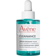 Fimer Thermale Avene Cleanance Peeling Etkili Laktik Asit ve Süksinik Asit Içeren Cilt Kusurlarına Karşı Aha Serum 30 ml