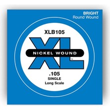 Fimer XLB105 Einzelsaite (Größe: Xl) Nickel Wound 105 Long Scale