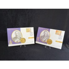 Öztürk Koleksiyon Isle Of Man 1999 – King George V & King Edward Vııı – 1 Crown Coin First Day Cover – 2 Parçalık Numaralı Set