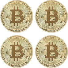 Fimer Adet Bitcoin Madeni Hatıra Parası Madeni Bitcoin Hediye Sikke Para