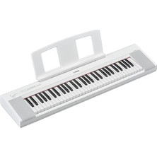Fimer Piaggero Np-15 61-Tuşlu Eğitim Klavyesi (Beyaz)