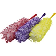 Aydogan's Renkli Ip  Toz Alma Püskülü   Püskül=36 cm + Renkli Plastik SAP=19CM = 55CM  BRKT-910248