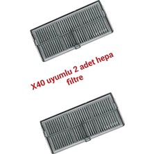 Fimer X40 Pro Ultra ile Uyumlu Yedek Hepa Filtre 2 Adet