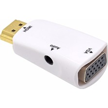 Fimer HDMI To VGA Monitör Çevirici Dönüştürücü Adaptör