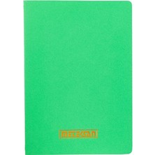 Fimer Notes 17X24 cm Karton Kapaklı Iplik Dikişli Defter, 32 Yaprak, Düz, Yaprak Yeşili
