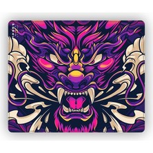 Fimer Esports Edition Mouse Pad 48X40 cm Gaming Oyuncu Mousepad (Oni Dragon, 48X40 cm (4mm Kalınlık))
