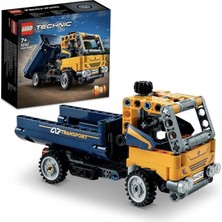 Fimer Technic Damperli Kamyon 42147 - Inşaat Oyuncaklarını Seven 7 Yaş ve Üzeri Çocuklar Için Oyuncak Yapım Seti (177 Parça)