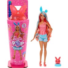 Fimer Pop Reveal™ Mikshake Serisi - Pembe Barbie Pop Reveal Shakes Serisi Bebek ve Aksesuar Seti, Kokulu ve Sevimli Kedicik Temalı Bebek JCN87