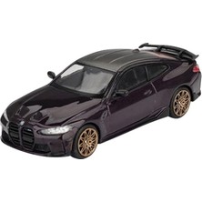 Fimer Gt Die-Cast Bmw M4 M-Performance (G82) Daytona Violet, 1/64 Ölçekli Model Araba
