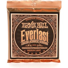 Fimer Ball Everlast Orta Hafif Kaplamalı Fosfor Bronz Akustik Gitar Telleri, Ölçü 12-54