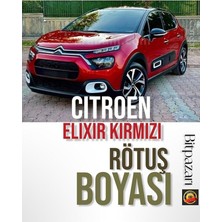 Fimer Market Citroen C3 208 308 508 2008 C4 C4X Elixir Kırmızı Evh Rötuş Boyası 20ML, P308EKEVHFLEACİTROEN