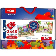 Fimer Oyun Parkı 5+ Keçe Yapboz - 5 Yaş Puzzle