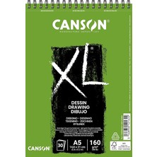 Fimer Xl Draw Eskiz ve Resim Defteri, Spiralli, 30 Sayfa, A5, 160G