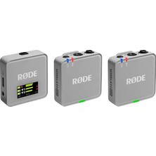 Fimer Wireless Go (Gen 3) - Üçüncü Nesil, 32-Bit, Çift Vericili, Kayıt Özellikli Kablosuz Mikrofon Seti (Taş Rengi)