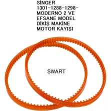 Fimer Singer 1301-1288-1298-MODERNO 2 ve Efsane Model Dikiş Makine Motor Kayışı