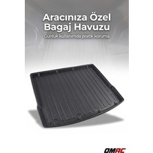 Fimer Citroen C5 Aircross 2025+ Uyumlu Araca Özel Bagaj Havuzu Kauçuk Tpe Siyah 1 Parça Alt Kademe Için
