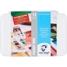 Fimer Gogh Sulu Boya Seti 12+3 Renk x Tablet - Plastik Kutulu