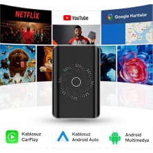 Fimer Ai Box Kablosuz Carplay & Android Auto Multimedya Dönüştürücü