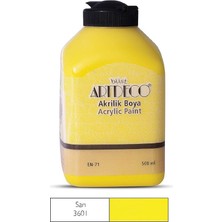 Fimer Akrilik Boya, 500ML, Sarı 3601