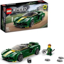 Fimer Speed Champions Lotus Evija 76907-8 Yaş ve Üzeri Çocuklar ve Araba Meraklıları Için Harika Bir Oyuncak Yapım Seti (247 Parça)