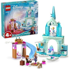 Fimer Disney Princess Elsa'nın Karlar Ülkesi Şatosu 43238-4 Yaş ve Üstü Kız ve Erkek Çocukları Için Elsa ve Anna Mini Bebek ve 2 Hayvan Figürü Içeren Yapım Seti, Doğum Günü Hediyesi Fikri (163 Parça)