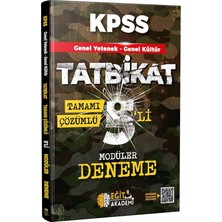 Fimer Genel Yetenek Genel Kültür Tatbikat Tamamı Çözümlü 5'li Modüler Deneme Eğit Akademi 9786250091357 Eğit Akademi