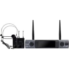 Westa WM-202T 1 Receiver+ 2 Lavalier(Yaka) Mikrofon Seti