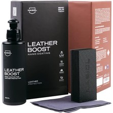 Fimer Leatherboost Araç,ev Deri Yüzeyler Için Nano KAPLAMA-150 Ml-Deri Bakımı ve Koruması, Detailing, Deri Bakım Kiti, Hakiki ve Yapay Deri Besleyici, Araç Deri Koltuk Koruyucu ve Onarıcı
