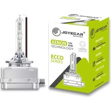 Fimer D1S Xenon Far Ampulü, 12V 35W, 6000K Beyaz Işık,%60 Daha Fazla Aydınlatma, Ecco Serisi