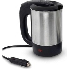 Fimer Araç Içi Su Isıtıcı Kettle 500 ml Paslanmaz Çelik