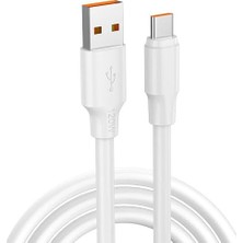 Fimer BN90 Type-C Kablo 120W Süper Hızlı 6 Amper Ultra Kalın Şarj Data Kablosu