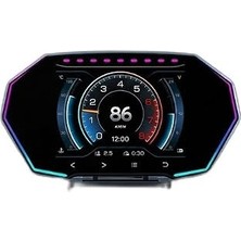 Fimer F11 Obd2 + Gps Head Up Display Hud, Dijital Hız Göstergesi, Sıyah